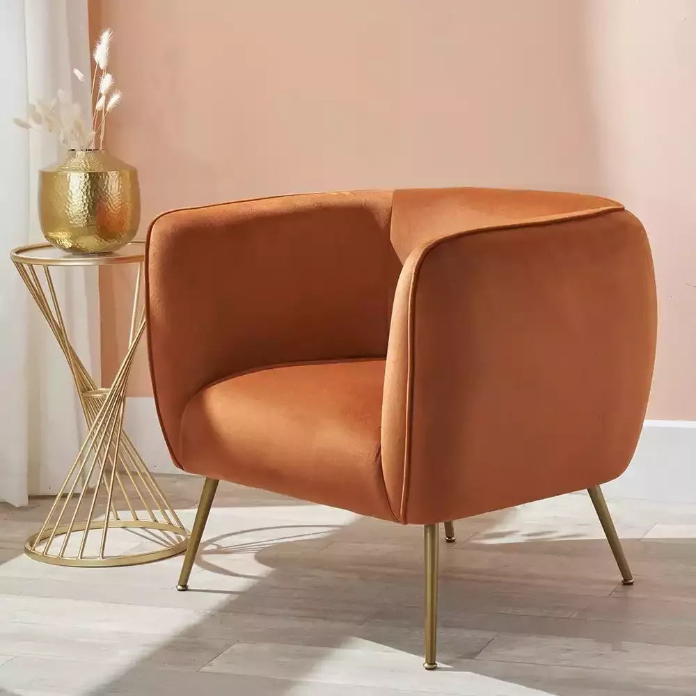 Amber Lush Armchair Hire London