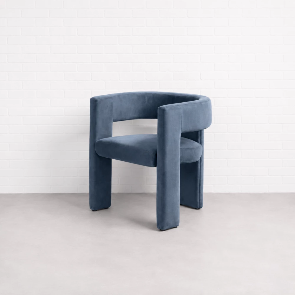 Blue Dalston Chair Ff1