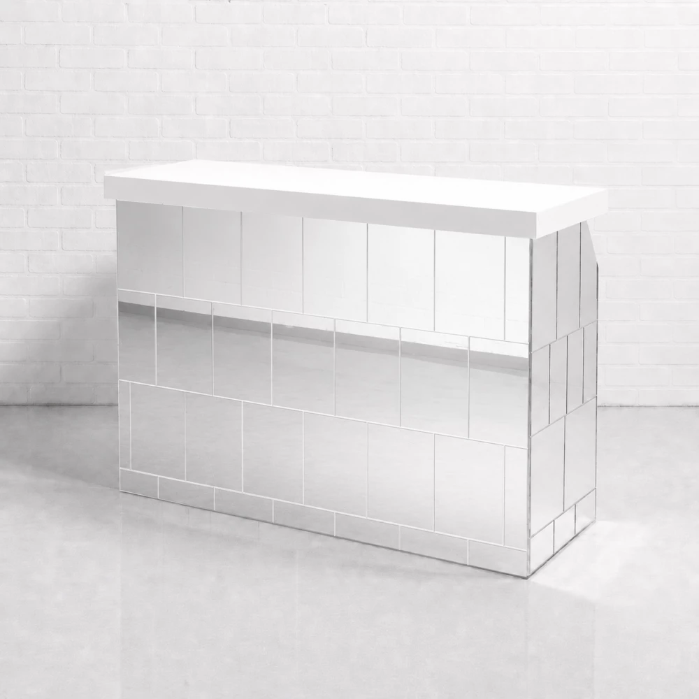 Mirrored Mobile Bar Hire F F
