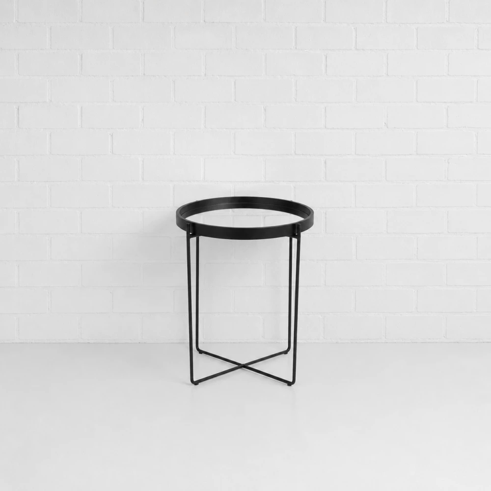 Mirrored Zen Side Table Hire F