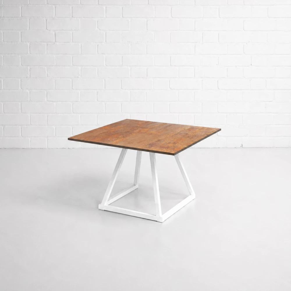 White Element Trap Low Table Hire
