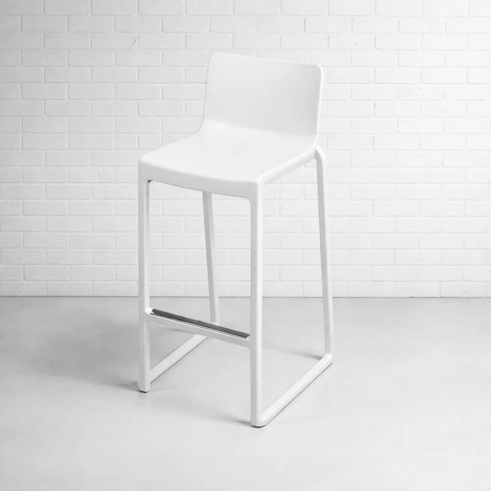 White Mono Stool Hire