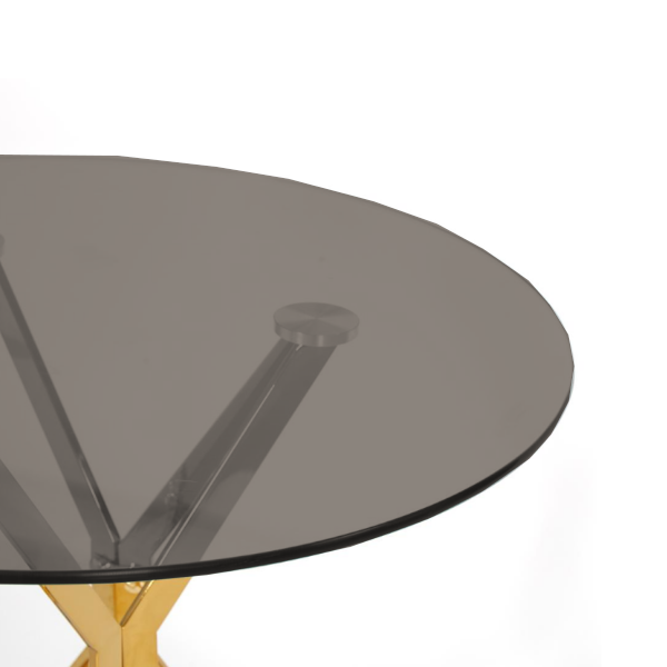 gold oppulence side table hire2d