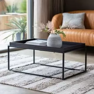 Black Plateau Coffee Table
