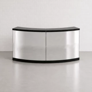 Round Mirror Bar (Silver) Quarter