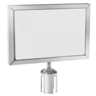 Retractable Barrier Sign Holder Hire (Horizontal)