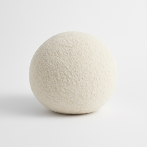 Boucle White Cushion (One for £8)
